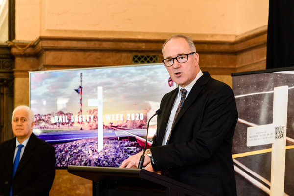 Minister of Transport Phil Twyford launches Rail Safety Week