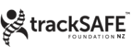 TrackSafe Logo black